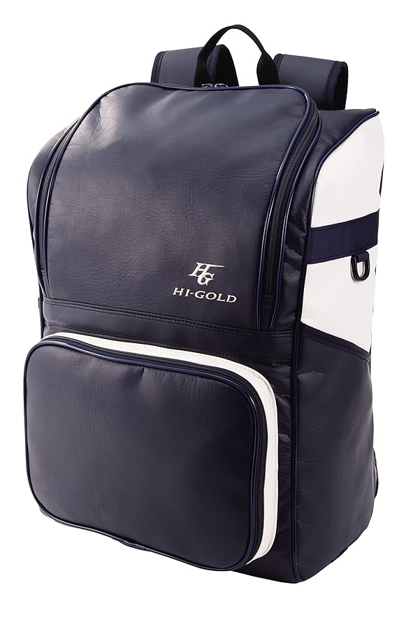 Amazon | [ハイゴールド] リュック 合皮ベースボールリュック